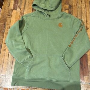 Carhartt green sweatshirt